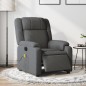 vidaXL Massagesessel Elektrisch Dunkelgrau Stoff vidaXL Massagesessel Elektrisch Dunkelgrau Stoff