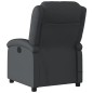 vidaXL Massagesessel Elektrisch Schwarz Echtleder vidaXL Massagesessel Elektrisch Schwarz Echtleder