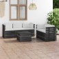 vidaXL 6-tlg. Garten-Sofagarnitur aus Paletten mit Kissen Kiefernholz vidaXL 6-tlg. Garten-Sofagarnitur aus Paletten mit Kissen Kiefernholz