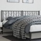 vidaXL Kopfteil Metall Schwarz 193 cm vidaXL Kopfteil Metall Schwarz 193 cm