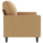vidaXL 2-Sitzer-Sofa Braun 120 cm Samt vidaXL 2-Sitzer-Sofa Braun 120 cm Samt