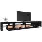 vidaXL TV-Schrank mit LED-Leuchten Schwarz 290x36,5x40 cm vidaXL TV-Schrank mit LED-Leuchten Schwarz 290x36,5x40 cm