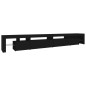 vidaXL TV-Schrank mit LED-Leuchten Schwarz 290x36,5x40 cm vidaXL TV-Schrank mit LED-Leuchten Schwarz 290x36,5x40 cm