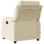 vidaXL Massagesessel Creme Stoff vidaXL Massagesessel Creme Stoff