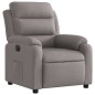 vidaXL Relaxsessel Elektrisch Taupe Stoff vidaXL Relaxsessel Elektrisch Taupe Stoff