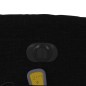 vidaXL Massagesessel Elektrisch Schwarz Stoff vidaXL Massagesessel Elektrisch Schwarz Stoff