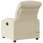 vidaXL Massagesessel Elektrisch Creme Stoff vidaXL Massagesessel Elektrisch Creme Stoff