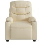 vidaXL Massagesessel Elektrisch Creme Stoff vidaXL Massagesessel Elektrisch Creme Stoff