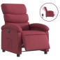 vidaXL Relaxsessel Elektrisch Weinrot Stoff vidaXL Relaxsessel Elektrisch Weinrot Stoff