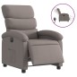vidaXL Relaxsessel Elektrisch Taupe Stoff vidaXL Relaxsessel Elektrisch Taupe Stoff