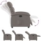 vidaXL Relaxsessel Elektrisch Taupe Stoff vidaXL Relaxsessel Elektrisch Taupe Stoff