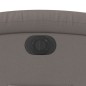 vidaXL Relaxsessel Elektrisch Taupe Stoff vidaXL Relaxsessel Elektrisch Taupe Stoff