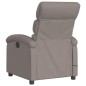 vidaXL Massagesessel Elektrisch Taupe Stoff vidaXL Massagesessel Elektrisch Taupe Stoff