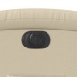 vidaXL Relaxsessel Elektrisch Creme Stoff vidaXL Relaxsessel Elektrisch Creme Stoff