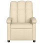 vidaXL Massagesessel Elektrisch Creme Stoff vidaXL Massagesessel Elektrisch Creme Stoff