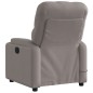 vidaXL Massagesessel Elektrisch Taupe Stoff vidaXL Massagesessel Elektrisch Taupe Stoff