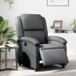 vidaXL Relaxsessel Elektrisch Grau Kunstleder vidaXL Relaxsessel Elektrisch Grau Kunstleder