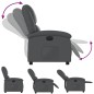 vidaXL Relaxsessel Elektrisch Grau Kunstleder vidaXL Relaxsessel Elektrisch Grau Kunstleder