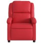 vidaXL Relaxsessel Elektrisch Rot Kunstleder vidaXL Relaxsessel Elektrisch Rot Kunstleder