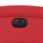 vidaXL Relaxsessel Elektrisch Rot Kunstleder vidaXL Relaxsessel Elektrisch Rot Kunstleder