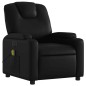 vidaXL Massagesessel Elektrisch Schwarz Kunstleder vidaXL Massagesessel Elektrisch Schwarz Kunstleder