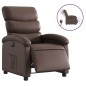 vidaXL Elektrischer Relaxsessel Braun Kunstleder vidaXL Elektrischer Relaxsessel Braun Kunstleder