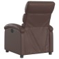 vidaXL Elektrischer Relaxsessel Braun Kunstleder vidaXL Elektrischer Relaxsessel Braun Kunstleder