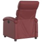 vidaXL Massagesessel Elektrisch Weinrot Kunstleder vidaXL Massagesessel Elektrisch Weinrot Kunstleder