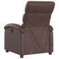 vidaXL Massagesessel Elektrisch Braun Kunstleder vidaXL Massagesessel Elektrisch Braun Kunstleder