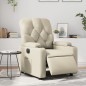 vidaXL Relaxsessel Elektrisch Creme Kunstleder vidaXL Relaxsessel Elektrisch Creme Kunstleder