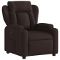 vidaXL Relaxsessel Elektrisch Dunkelbraun Stoff vidaXL Relaxsessel Elektrisch Dunkelbraun Stoff