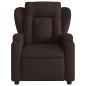 vidaXL Relaxsessel Elektrisch Dunkelbraun Stoff vidaXL Relaxsessel Elektrisch Dunkelbraun Stoff