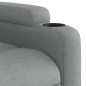 vidaXL Relaxsessel Elektrisch Hellgrau Stoff vidaXL Relaxsessel Elektrisch Hellgrau Stoff