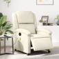 vidaXL Massagesessel Elektrisch Creme Kunstleder vidaXL Massagesessel Elektrisch Creme Kunstleder