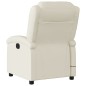 vidaXL Massagesessel Elektrisch Creme Kunstleder vidaXL Massagesessel Elektrisch Creme Kunstleder