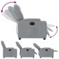 vidaXL Relaxsessel Elektrisch Hellgrau Stoff vidaXL Relaxsessel Elektrisch Hellgrau Stoff