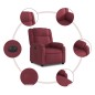 vidaXL Relaxsessel Elektrisch Weinrot Stoff vidaXL Relaxsessel Elektrisch Weinrot Stoff