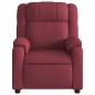 vidaXL Relaxsessel Elektrisch Weinrot Stoff vidaXL Relaxsessel Elektrisch Weinrot Stoff