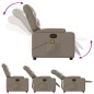 vidaXL Massagesessel Elektrisch Cappuccino-Braun Kunstleder vidaXL Massagesessel Elektrisch Cappuccino-Braun Kunstleder