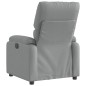 vidaXL Relaxsessel Elektrisch Hellgrau Stoff vidaXL Relaxsessel Elektrisch Hellgrau Stoff