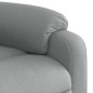 vidaXL Relaxsessel Elektrisch Hellgrau Stoff vidaXL Relaxsessel Elektrisch Hellgrau Stoff