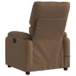 vidaXL Massagesessel Elektrisch Braun Stoff vidaXL Massagesessel Elektrisch Braun Stoff