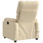 vidaXL Massagesessel Elektrisch Creme Stoff vidaXL Massagesessel Elektrisch Creme Stoff
