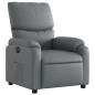 vidaXL Relaxsessel Elektrisch Grau Kunstleder vidaXL Relaxsessel Elektrisch Grau Kunstleder