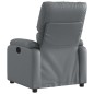 vidaXL Relaxsessel Elektrisch Grau Kunstleder vidaXL Relaxsessel Elektrisch Grau Kunstleder