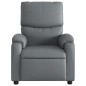 vidaXL Relaxsessel Elektrisch Grau Kunstleder vidaXL Relaxsessel Elektrisch Grau Kunstleder
