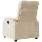 vidaXL Massagesessel Elektrisch Creme Mikrofasergewebe vidaXL Massagesessel Elektrisch Creme Mikrofasergewebe