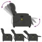 vidaXL Massagesessel Elektrisch Dunkelgrau Mikrofasergewebe vidaXL Massagesessel Elektrisch Dunkelgrau Mikrofasergewebe