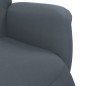 vidaXL Relaxsessel mit Fußteil Dunkelgrau Samt vidaXL Relaxsessel mit Fußteil Dunkelgrau Samt