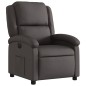 vidaXL Relaxsessel Elektrisch Dunkelbraun Echtleder vidaXL Relaxsessel Elektrisch Dunkelbraun Echtleder